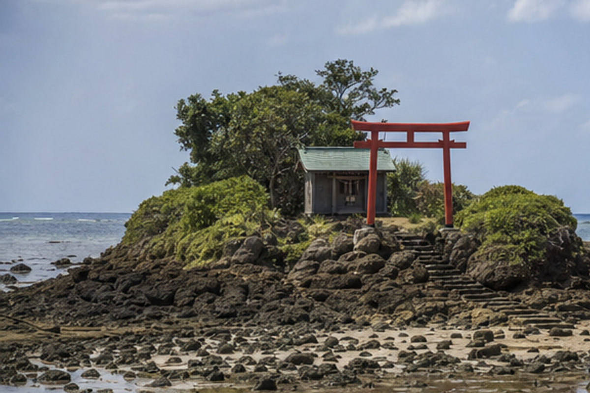 小島神社の旅程検討を補う生成AIイメージ画像 1。実際の景観・施設外観ではありません。