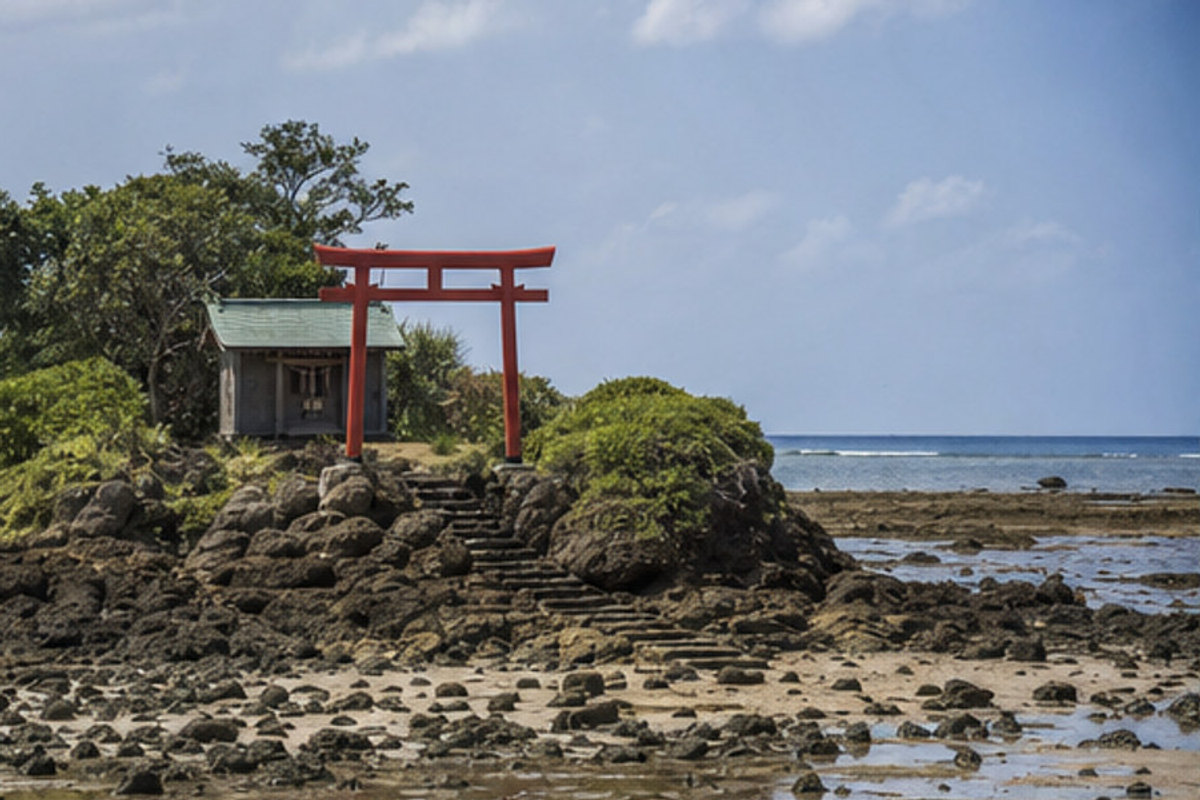 小島神社の旅程検討を補う生成AIイメージ画像 2。実際の景観・施設外観ではありません。