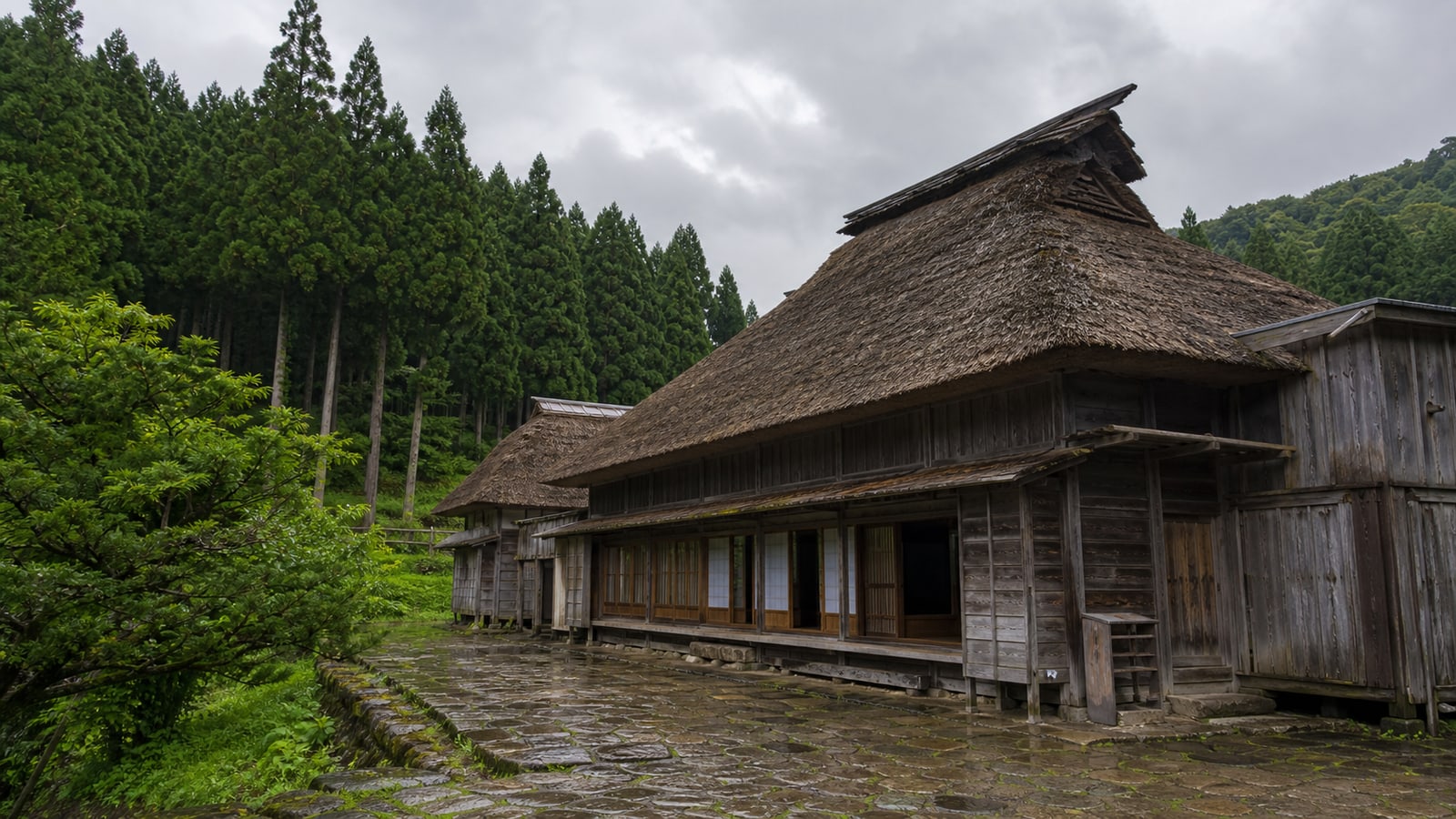 男鹿真山伝承館の雰囲気を伝える生成AIイメージ画像。実際の景観・施設外観ではありません。
