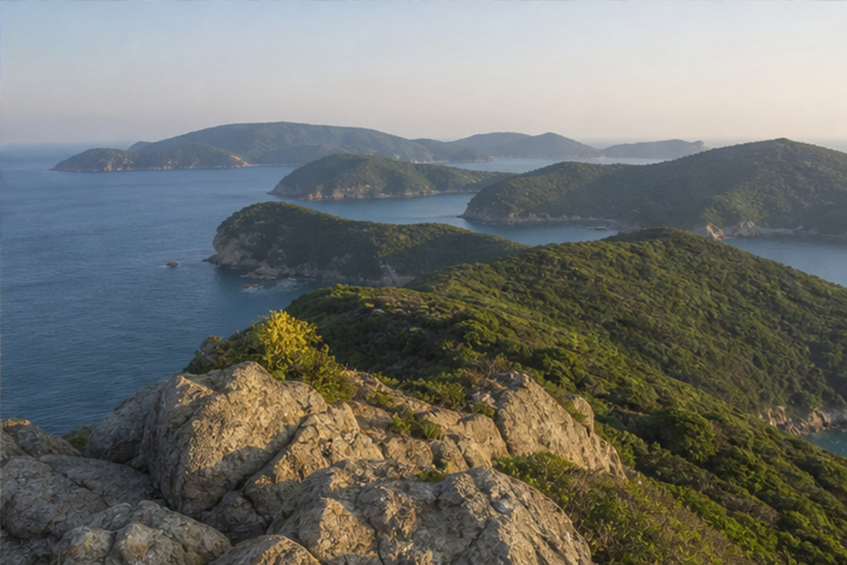 三宇田浜海水浴場の旅程検討を補う生成AIイメージ画像 2。実際の景観・施設外観ではありません。