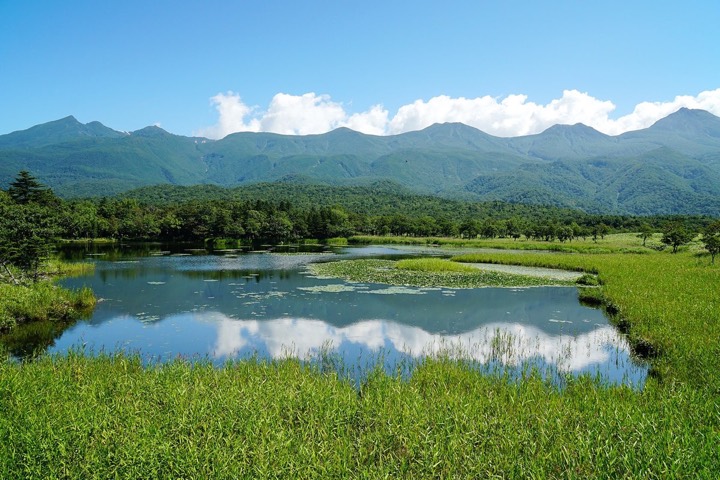 知床五湖の実写写真。訪問前のイメージ確認用。