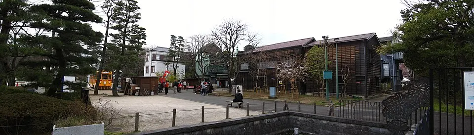 江戸東京たてもの園の別アングルを確認できる実写写真 1
