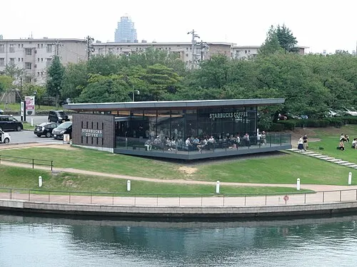 富岩運河環水公園の別アングルを確認できる実写写真 2