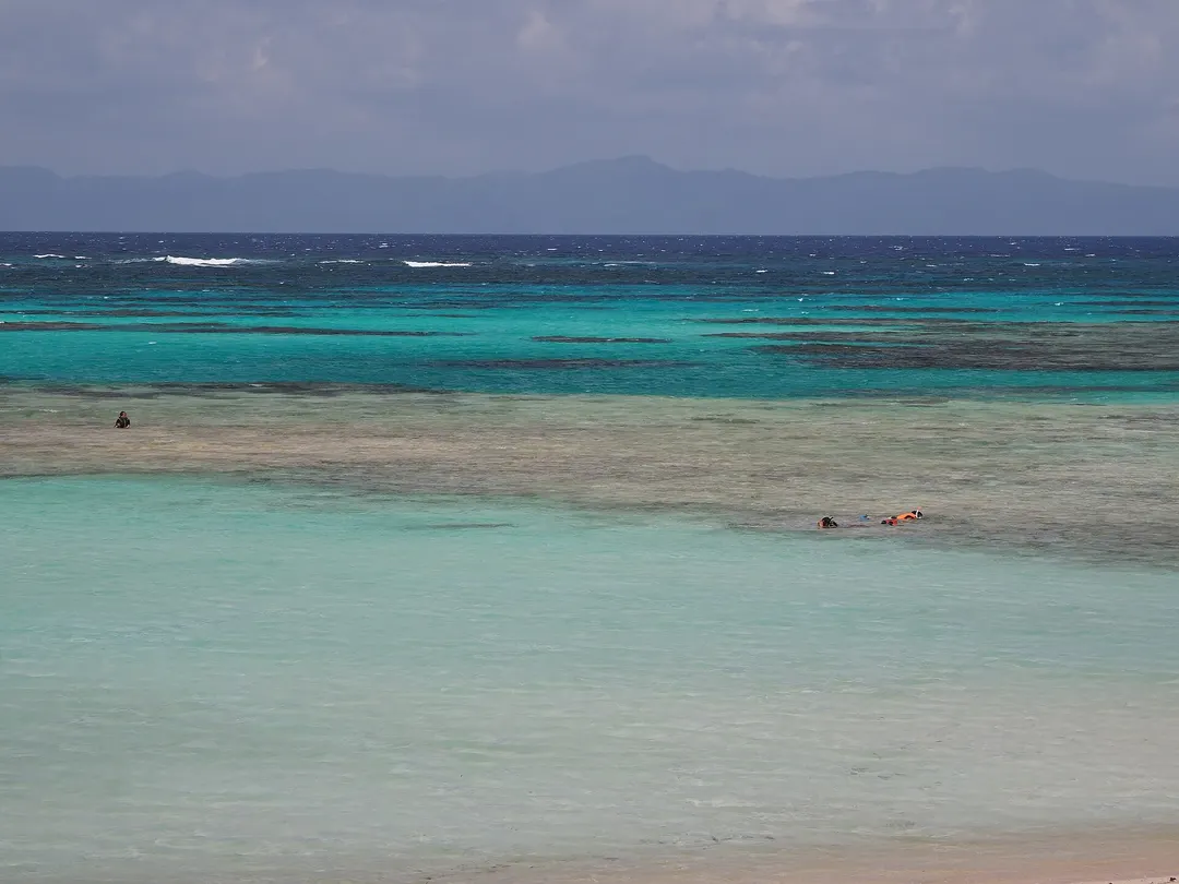 波照間島 ニシ浜の実写写真。訪問前のイメージ確認用。