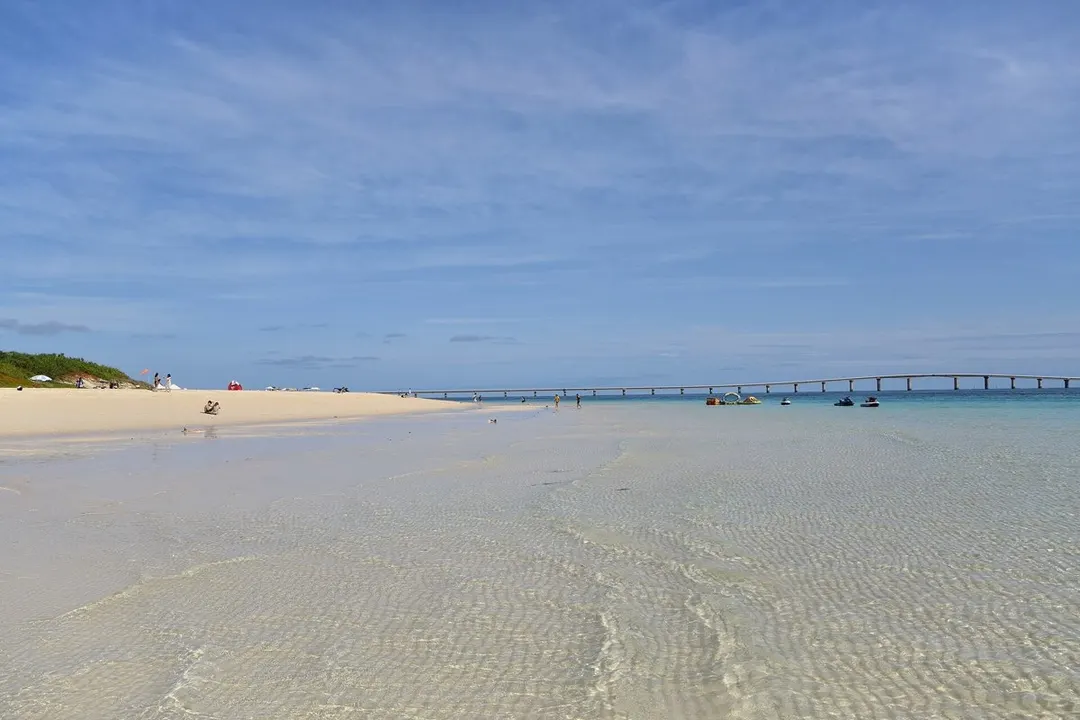 宮古島 与那覇前浜ビーチの実写写真。訪問前のイメージ確認用。