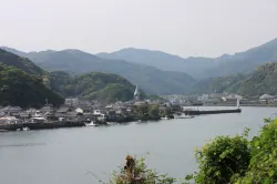 天草の﨑津集落の実写写真。訪問前のイメージ確認用。