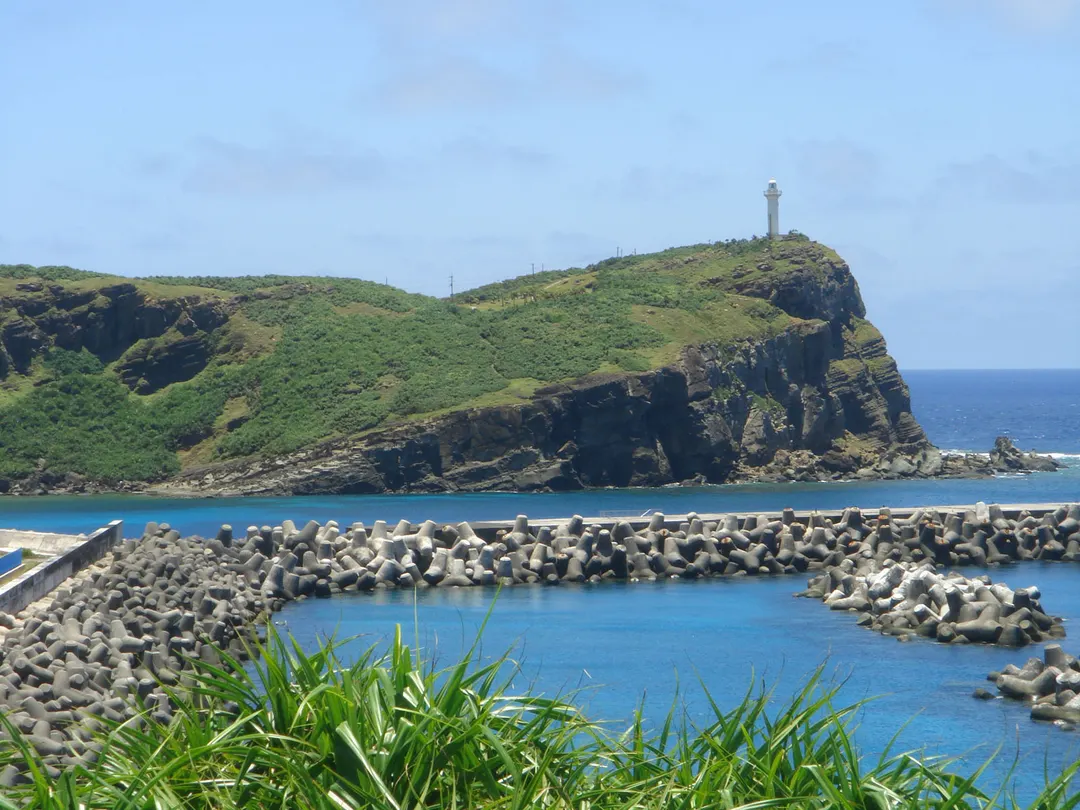 与那国島 西崎の実写写真。訪問前のイメージ確認用。