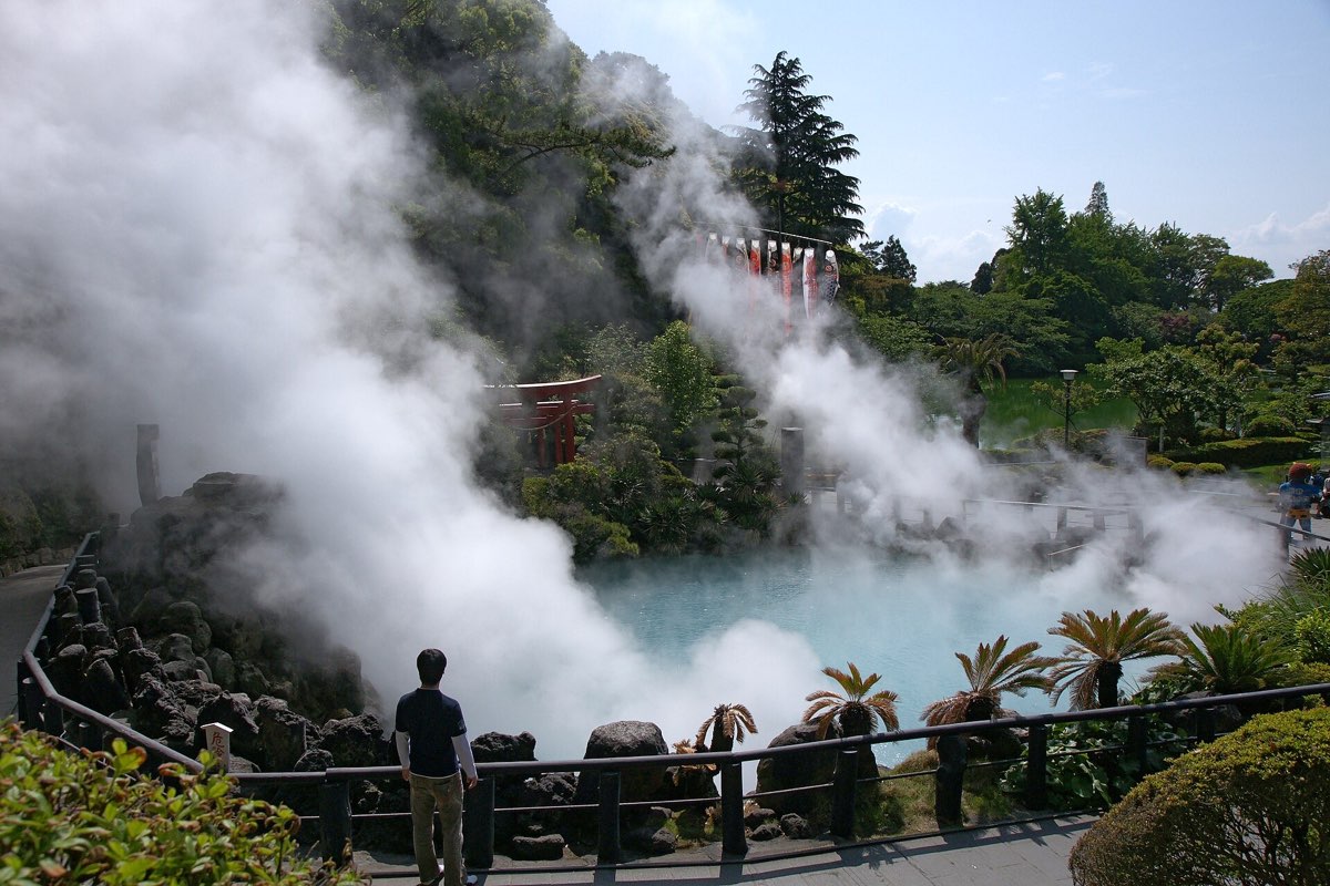 別府温泉 地獄めぐりの実写写真。訪問前のイメージ確認用。