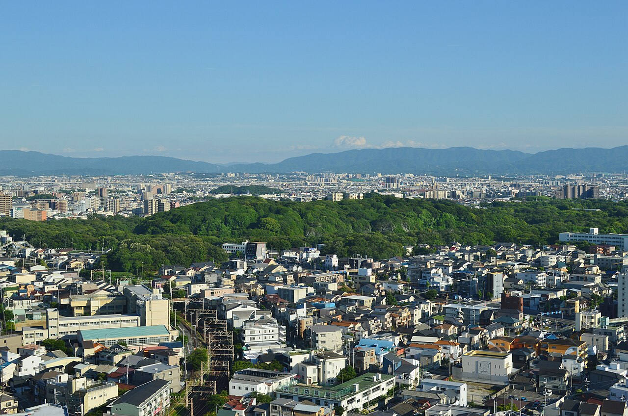 仁徳天皇陵古墳（大山古墳・大仙陵古墳）の別アングルを確認できる実写写真 1