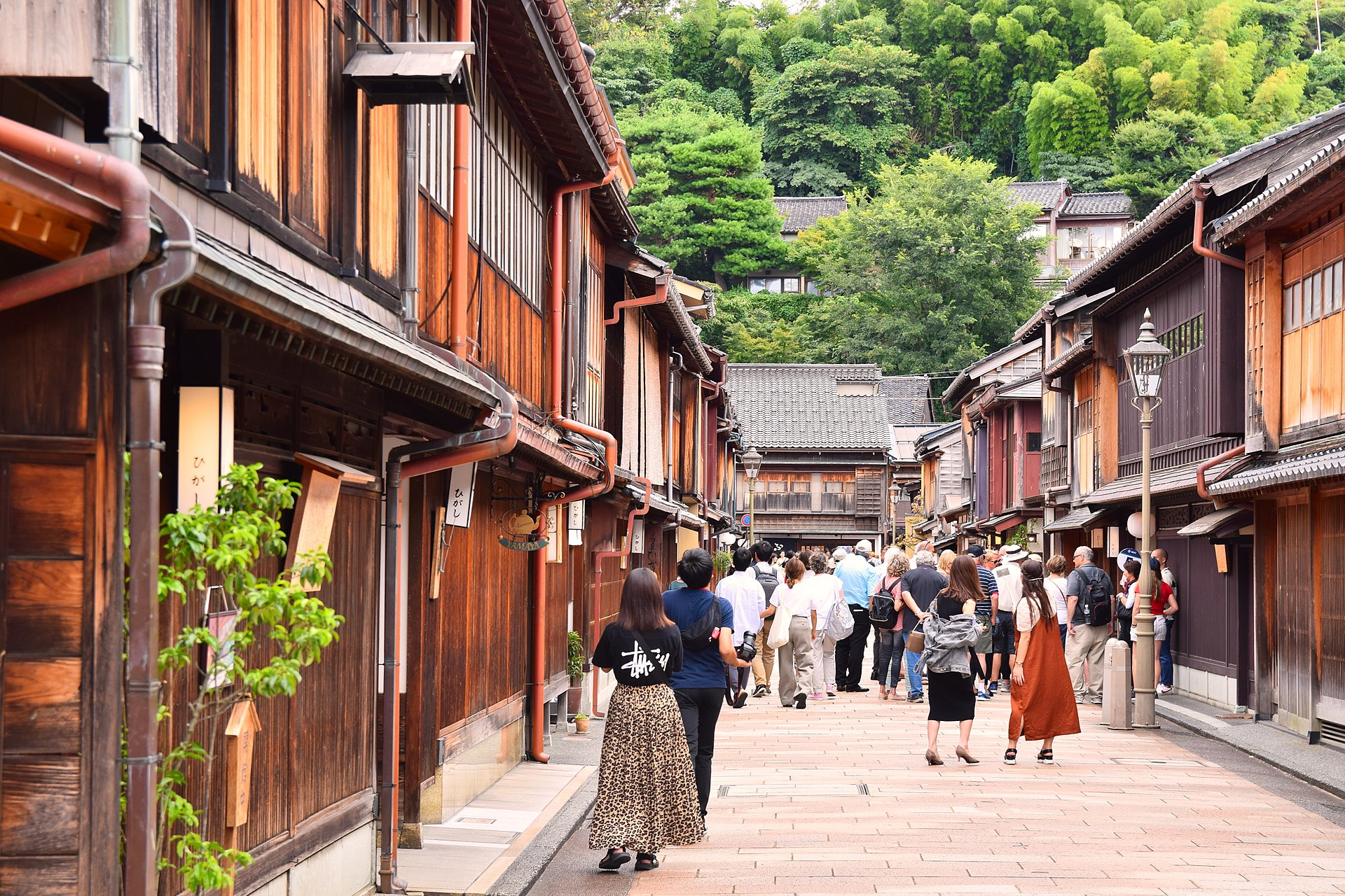 ひがし茶屋街の補助画像として使う実写写真 1