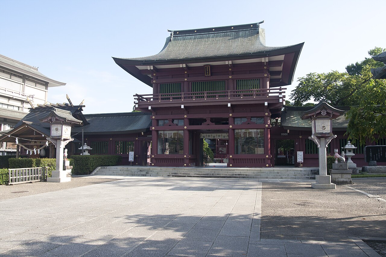 笠間稲荷神社の別アングルを確認できる実写写真 1