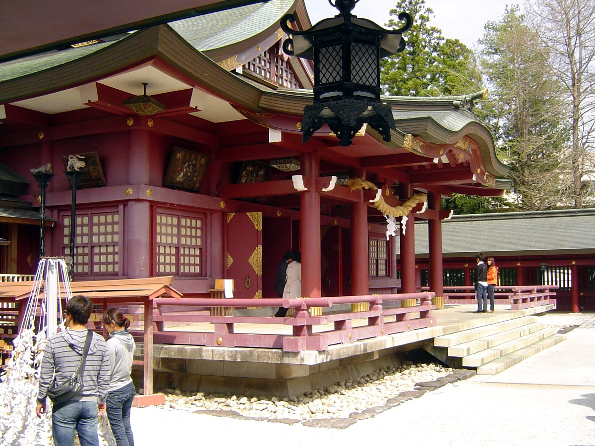 笠間稲荷神社の別アングルを確認できる実写写真 2