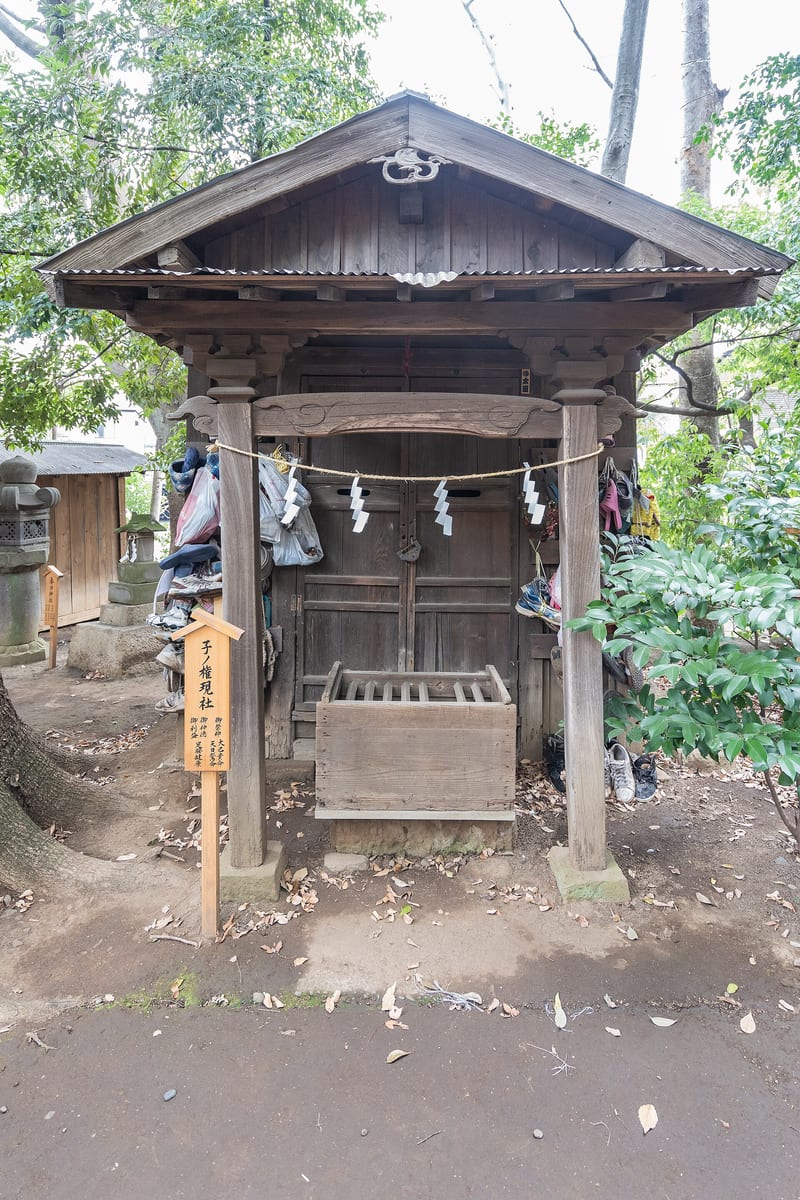川越氷川神社の境内を別アングルで確認できる実写写真 2