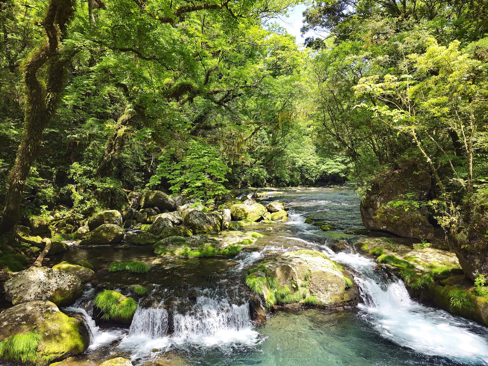 菊池渓谷の補助画像として使う実写写真 2