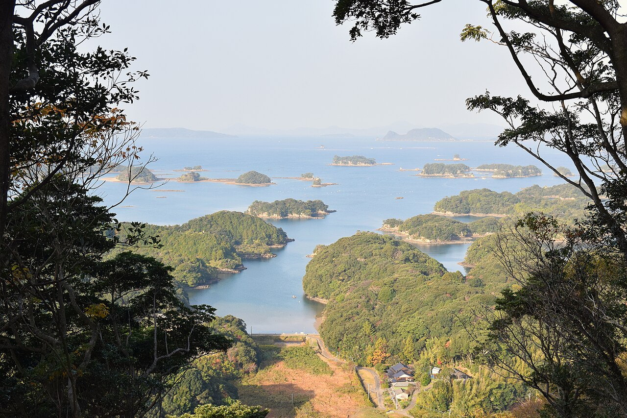 九十九島の別アングルを確認できる実写写真 1