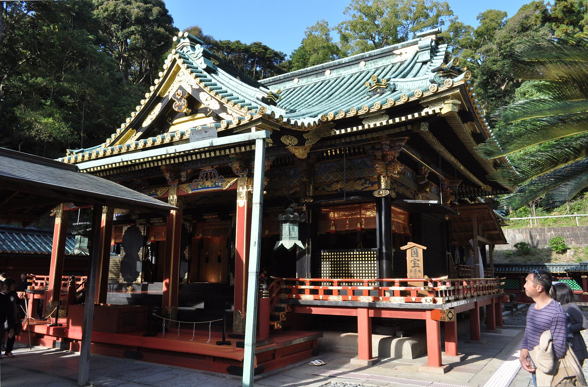 久能山東照宮の補助画像として使う実写写真 1