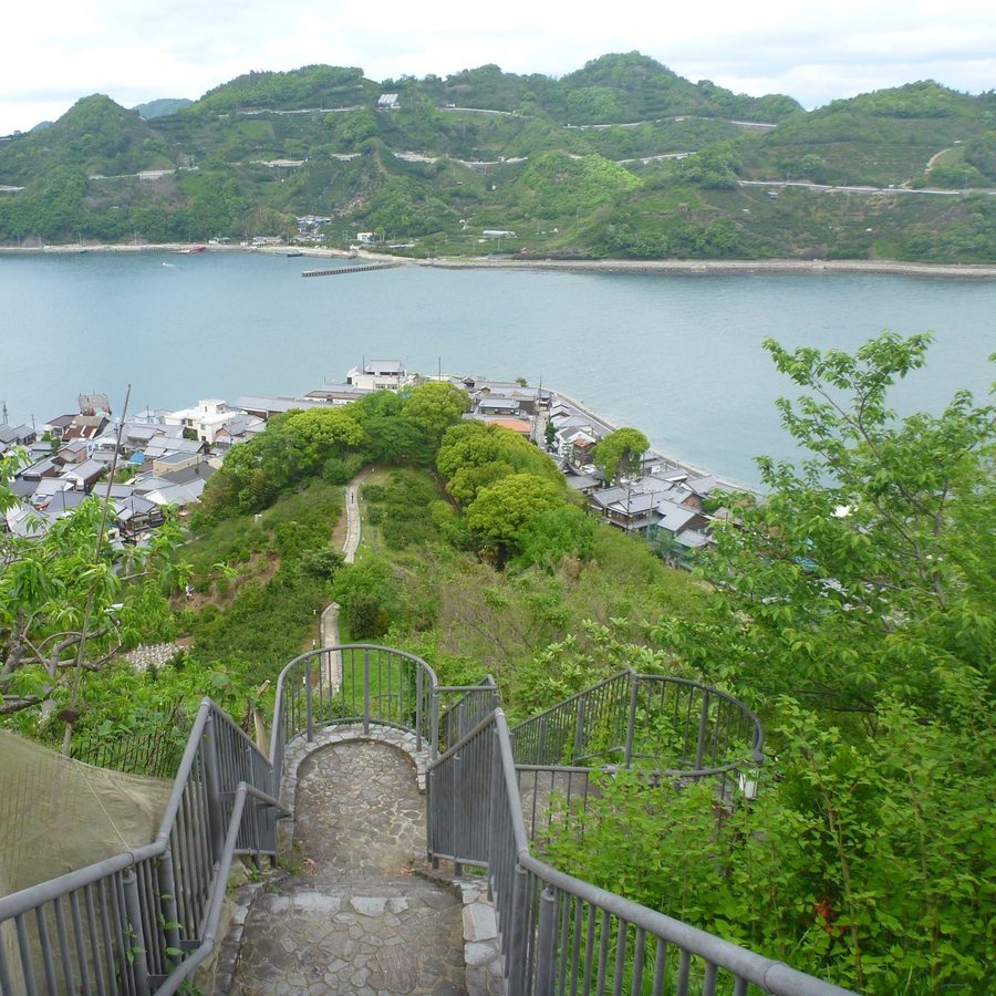 御手洗町並み保存地区の表示用にトリミングした実写写真 2