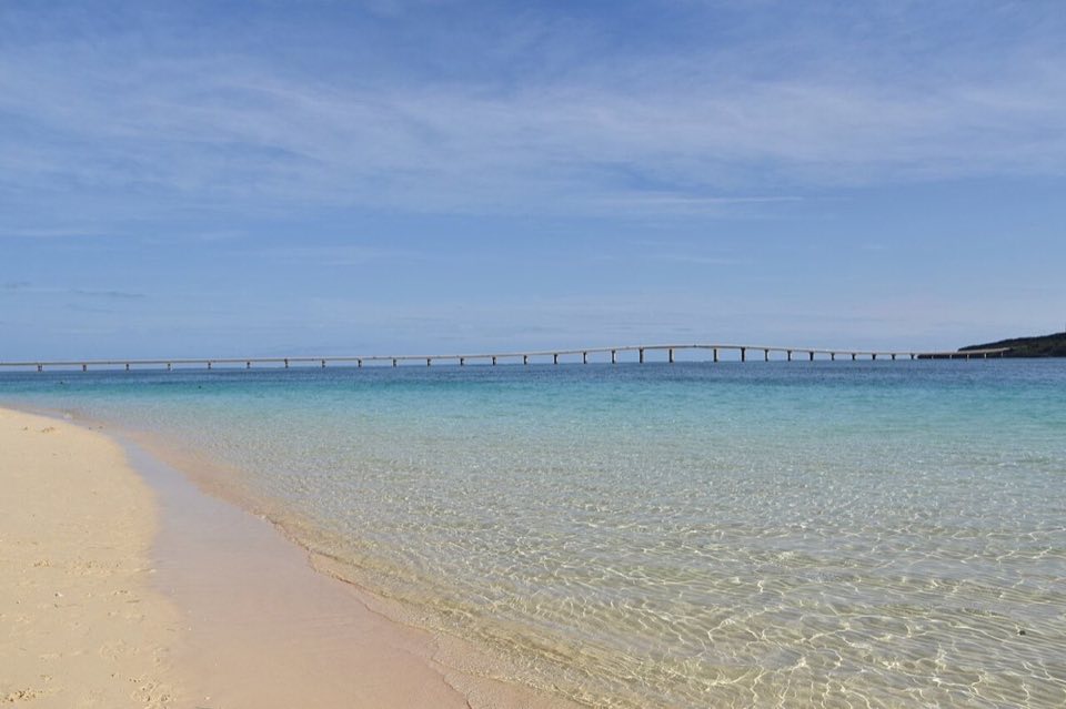 宮古島 与那覇前浜ビーチの別アングルを確認できる実写写真 2
