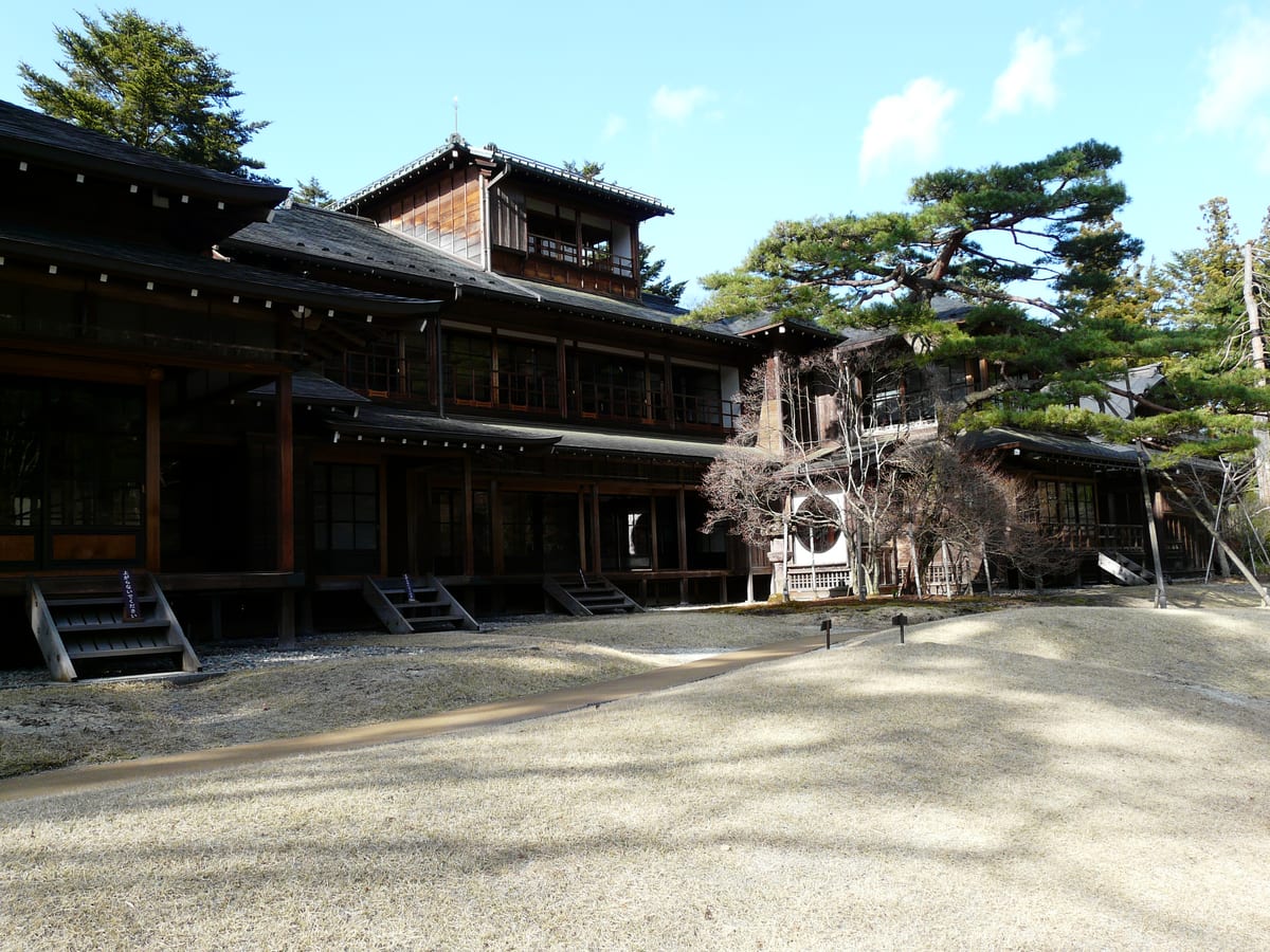 日光田母沢御用邸記念公園の別アングルを確認できる実写写真 2