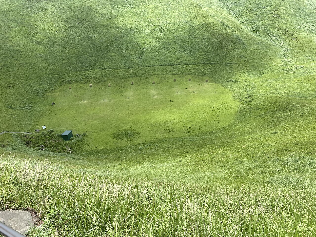 大室山の別アングルを確認できる実写写真 2
