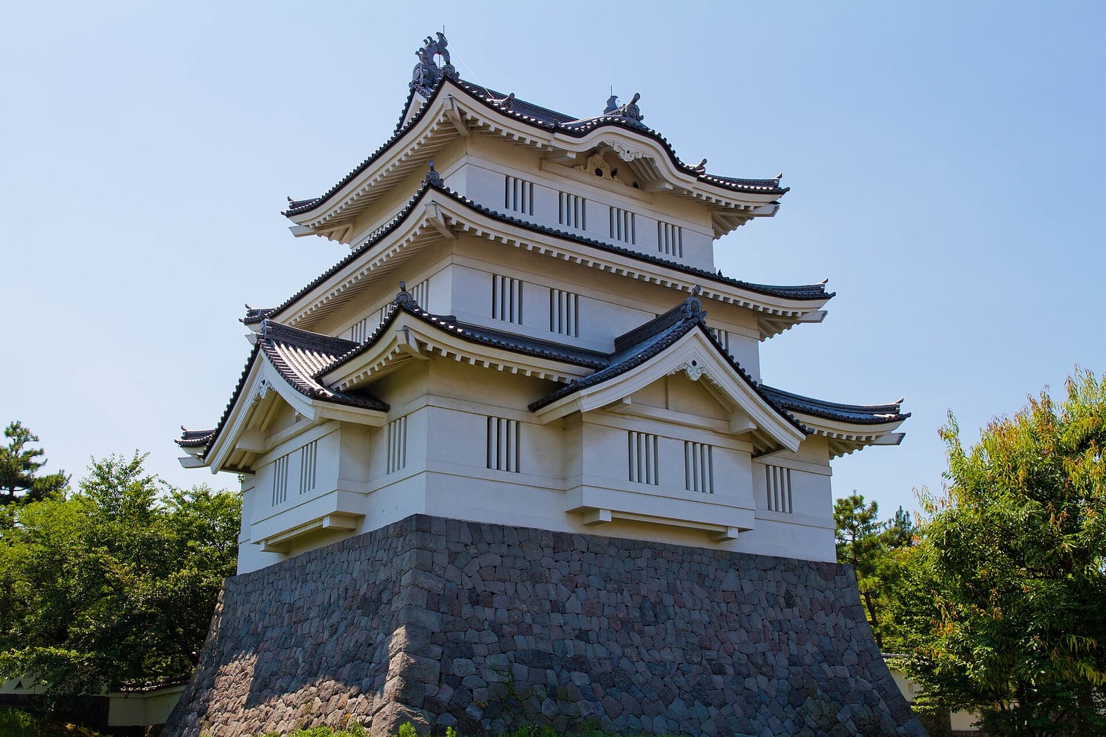 忍城・行田市郷土博物館の別アングルを確認できる実写写真 1