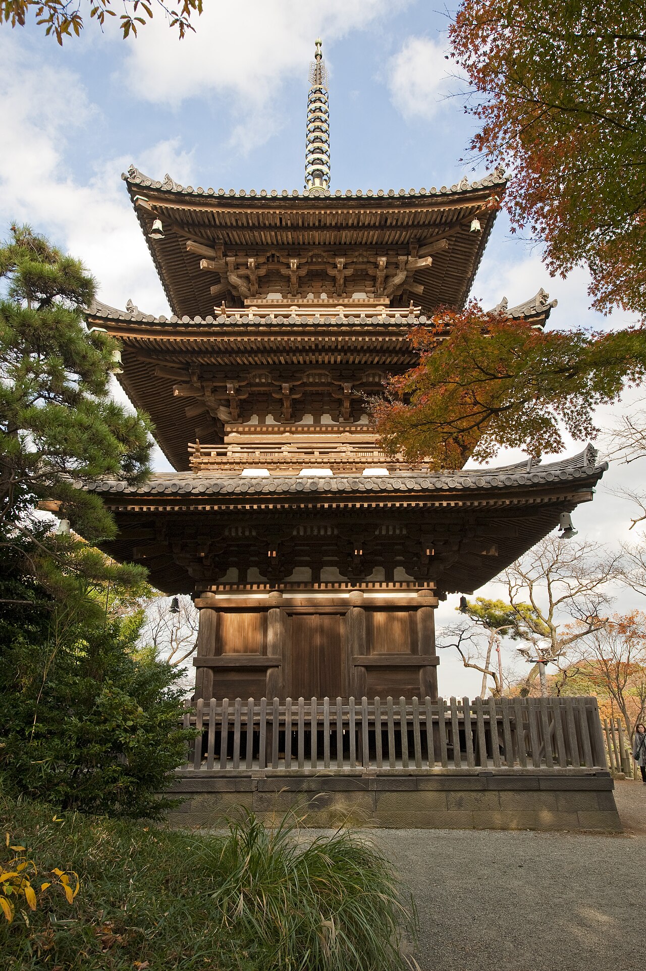 三溪園の別アングルを確認できる実写写真 2