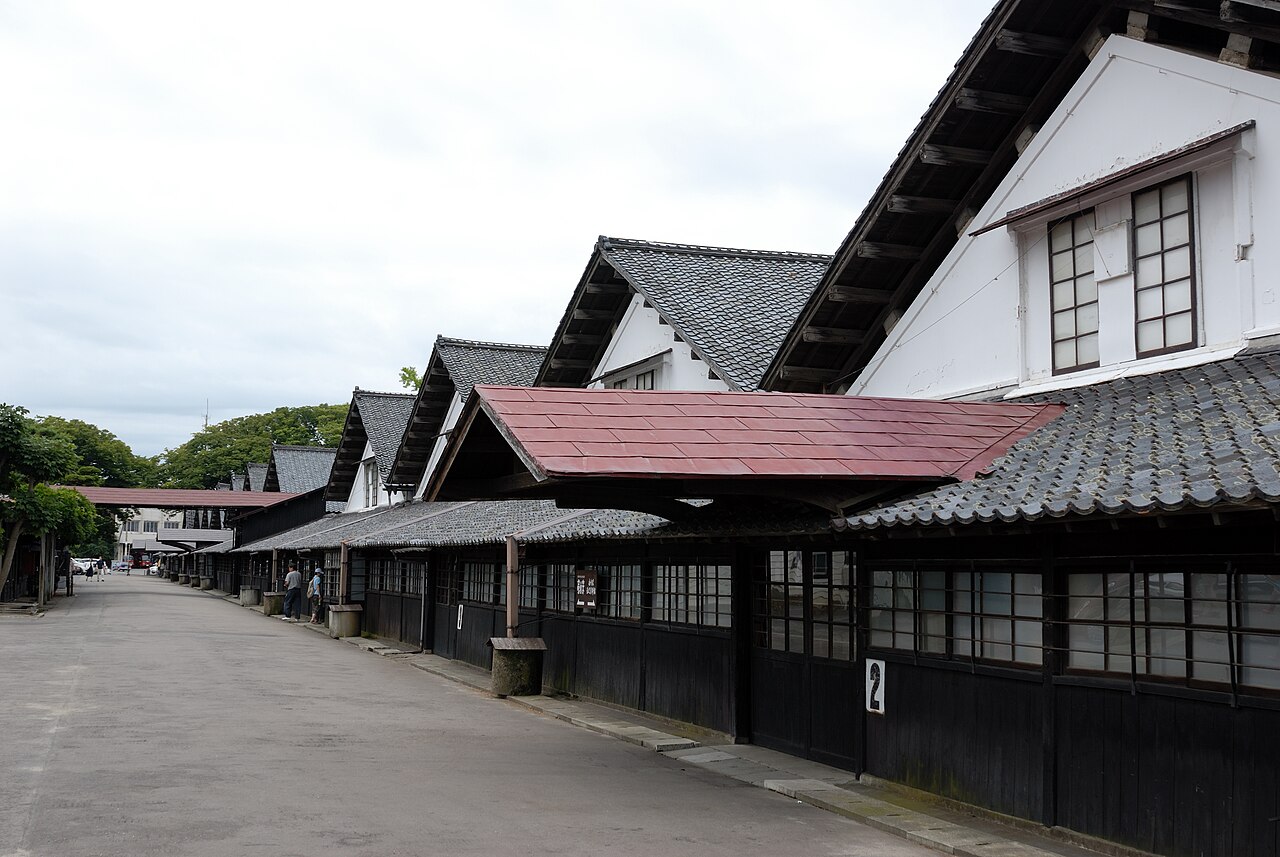山居倉庫の別アングルを確認できる実写写真 2