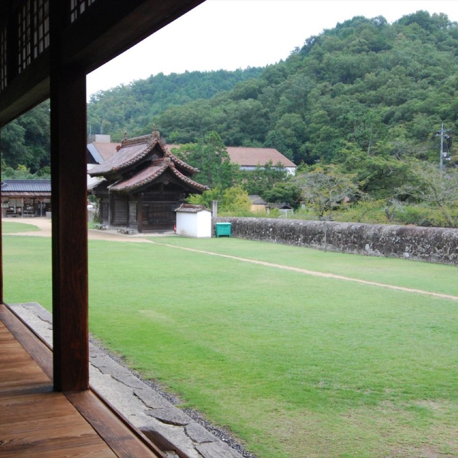 旧閑谷学校の表示用にトリミングした実写写真 2
