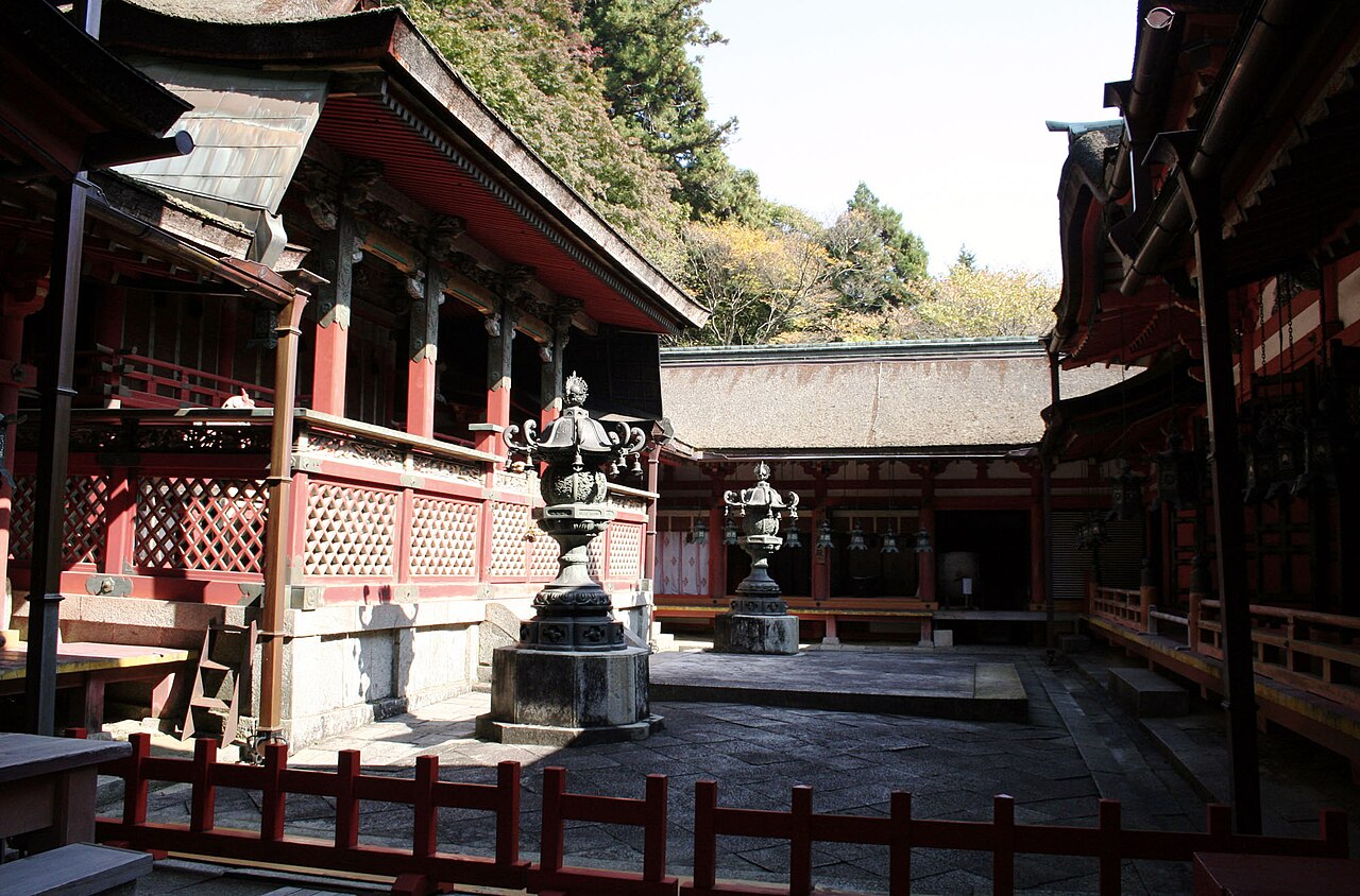 談山神社の別アングルを確認できる実写写真 1