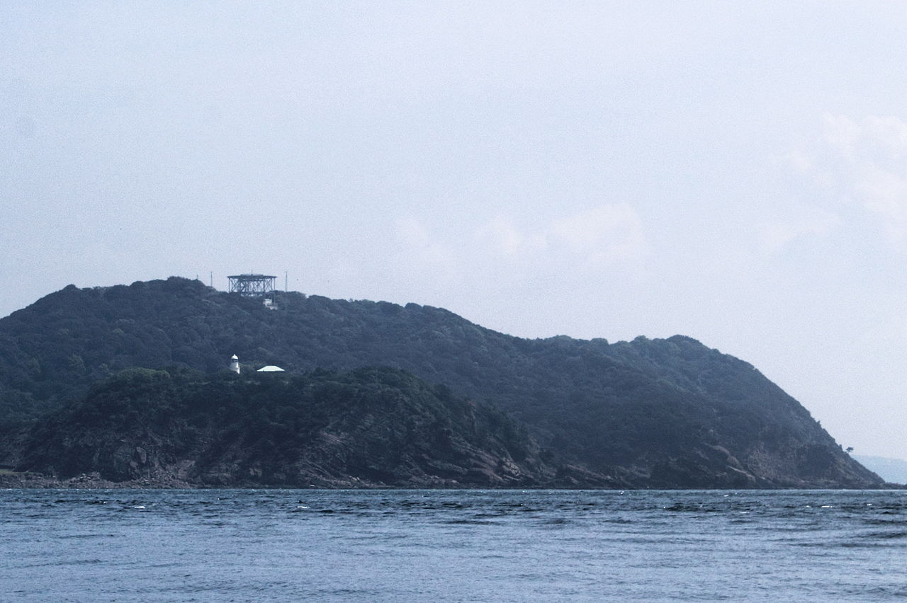 友ヶ島の別アングルを確認できる実写写真 1