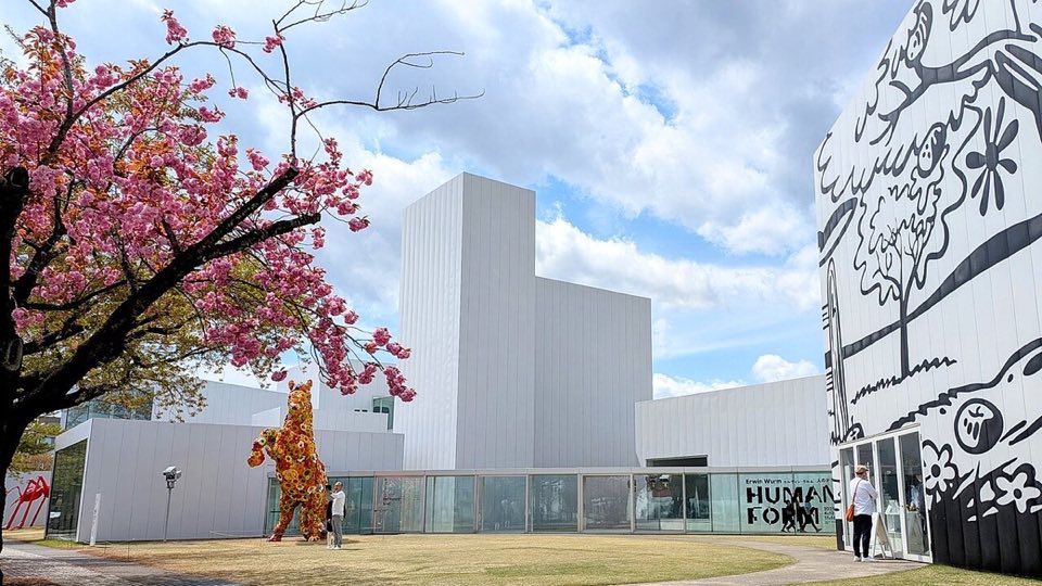十和田市現代美術館の別アングルを確認できる実写写真 1