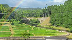 通潤橋の別アングルを確認できる実写写真 2