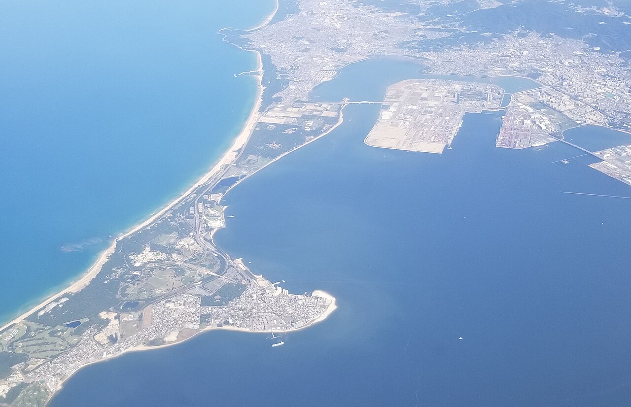 海の中道海浜公園の別アングルを確認できる実写写真 1