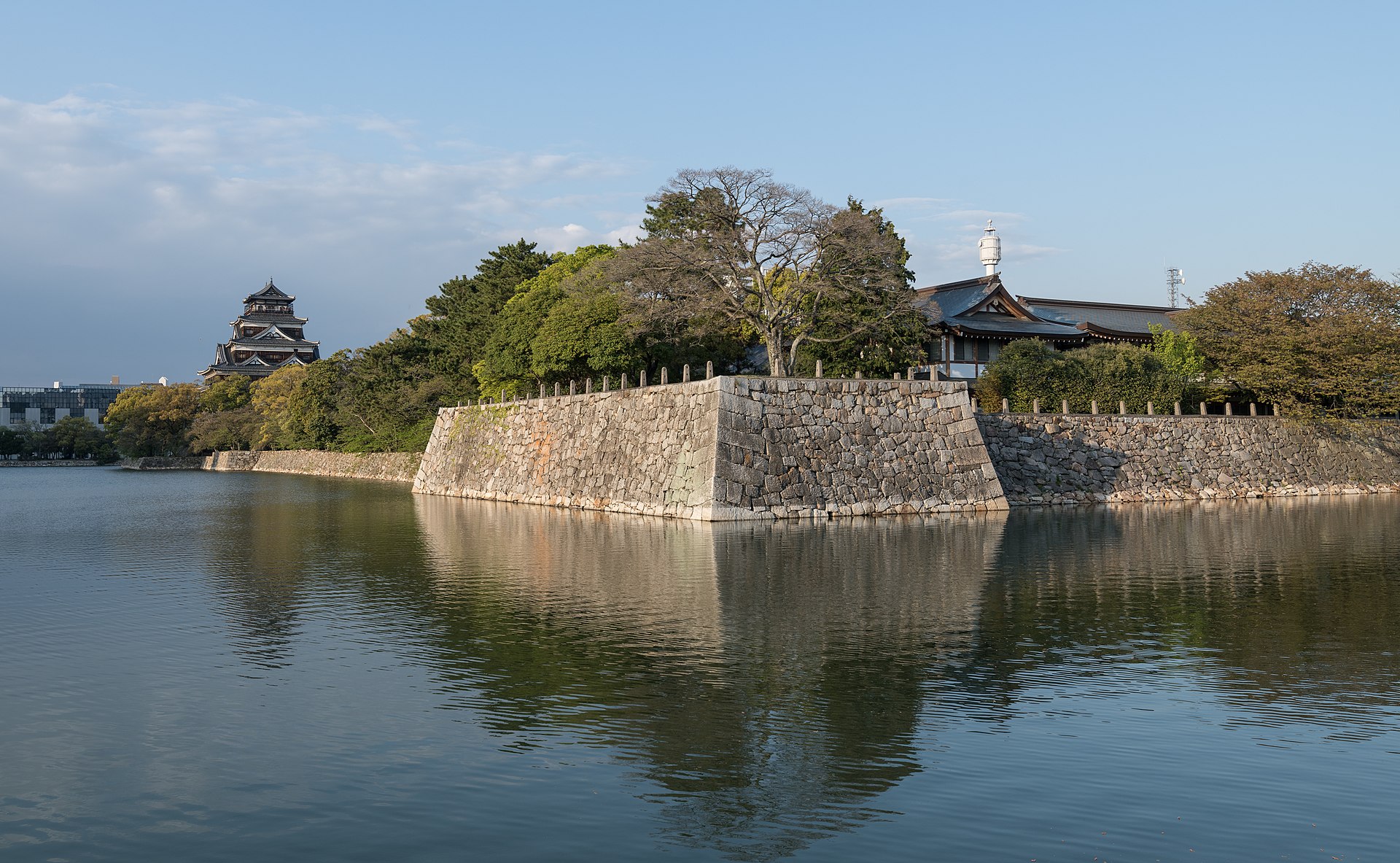 広島城の実写写真。訪問前のイメージ確認用。