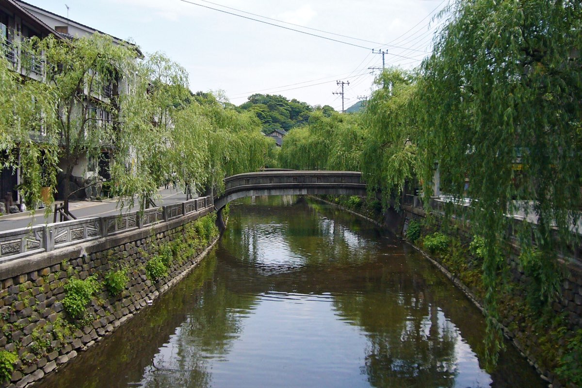 城崎温泉の実写写真。訪問前のイメージ確認用。