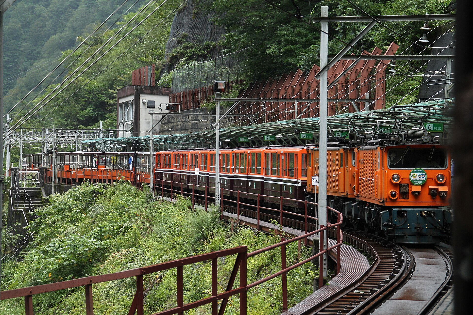 黒部峡谷鉄道の実写写真。訪問前のイメージ確認用。