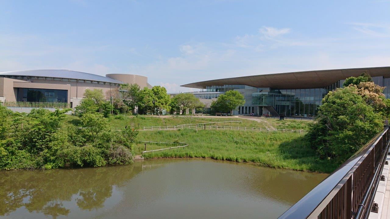 滋賀県立琵琶湖博物館の実写写真。訪問前のイメージ確認用。