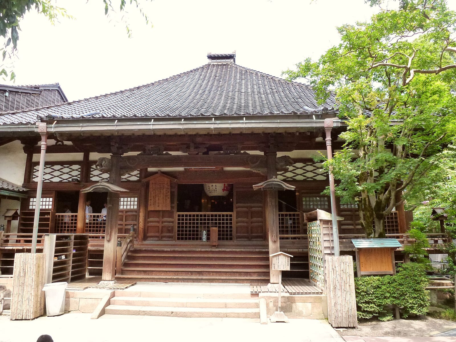 妙立寺（忍者寺）の実写写真。訪問前のイメージ確認用。