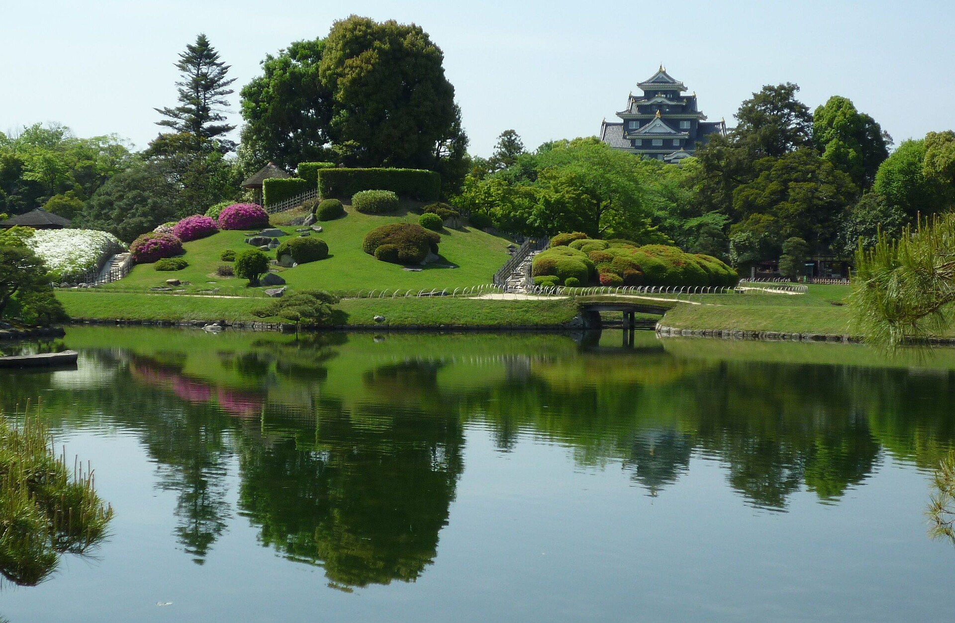 岡山後楽園の実写写真。訪問前のイメージ確認用。