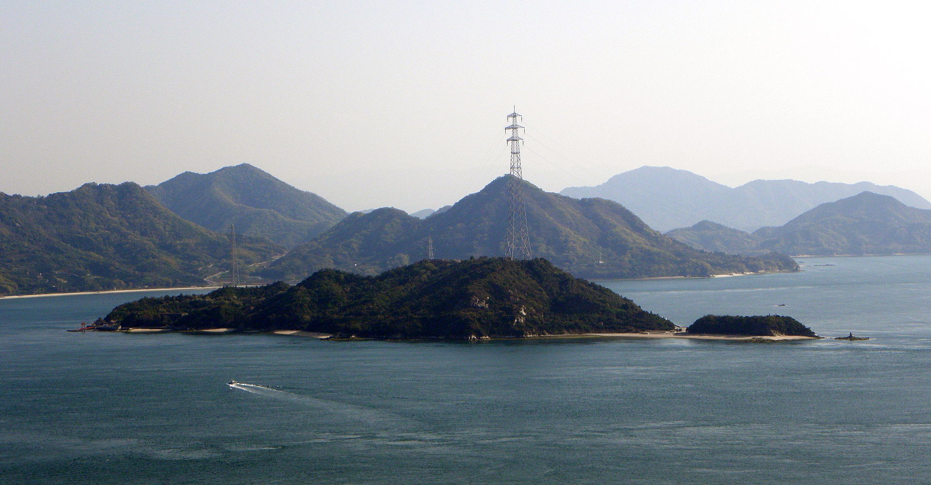 大久野島の実写写真。訪問前のイメージ確認用。