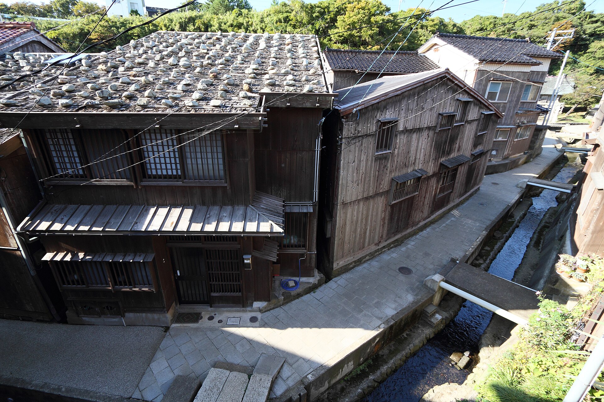 宿根木の実写写真。訪問前のイメージ確認用。