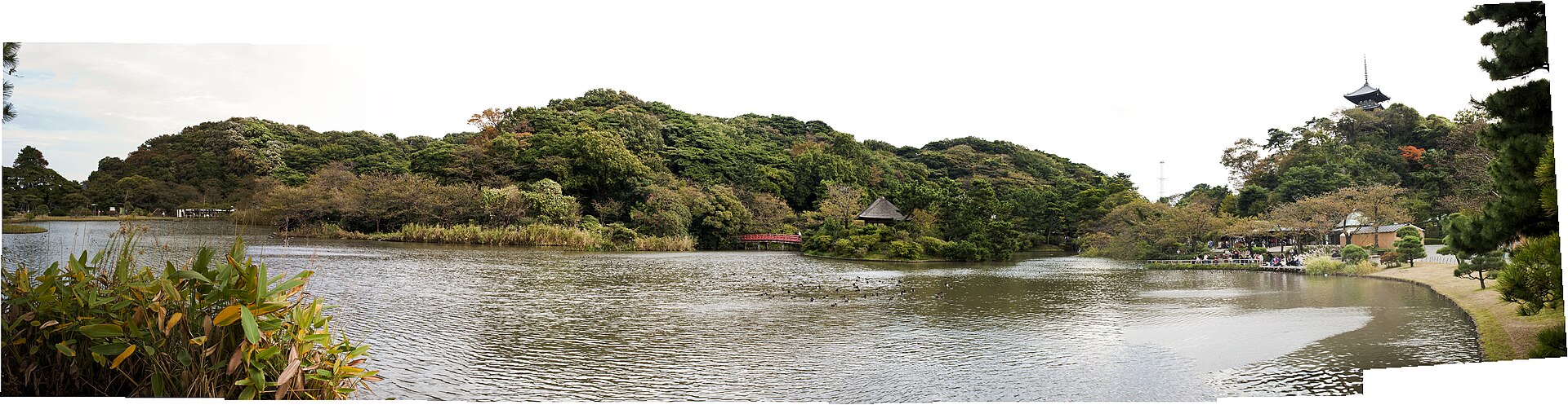 三溪園の実写写真。訪問前のイメージ確認用。