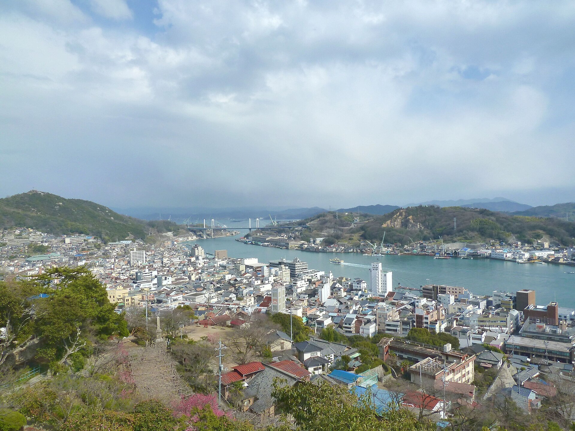 千光寺公園の実写写真。訪問前のイメージ確認用。