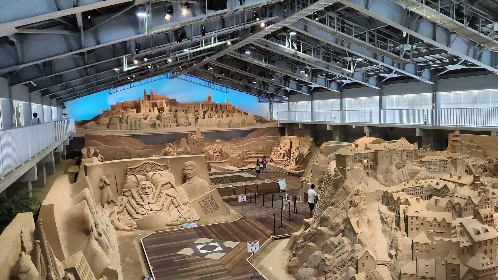 鳥取砂丘 砂の美術館の実写写真。訪問前のイメージ確認用。