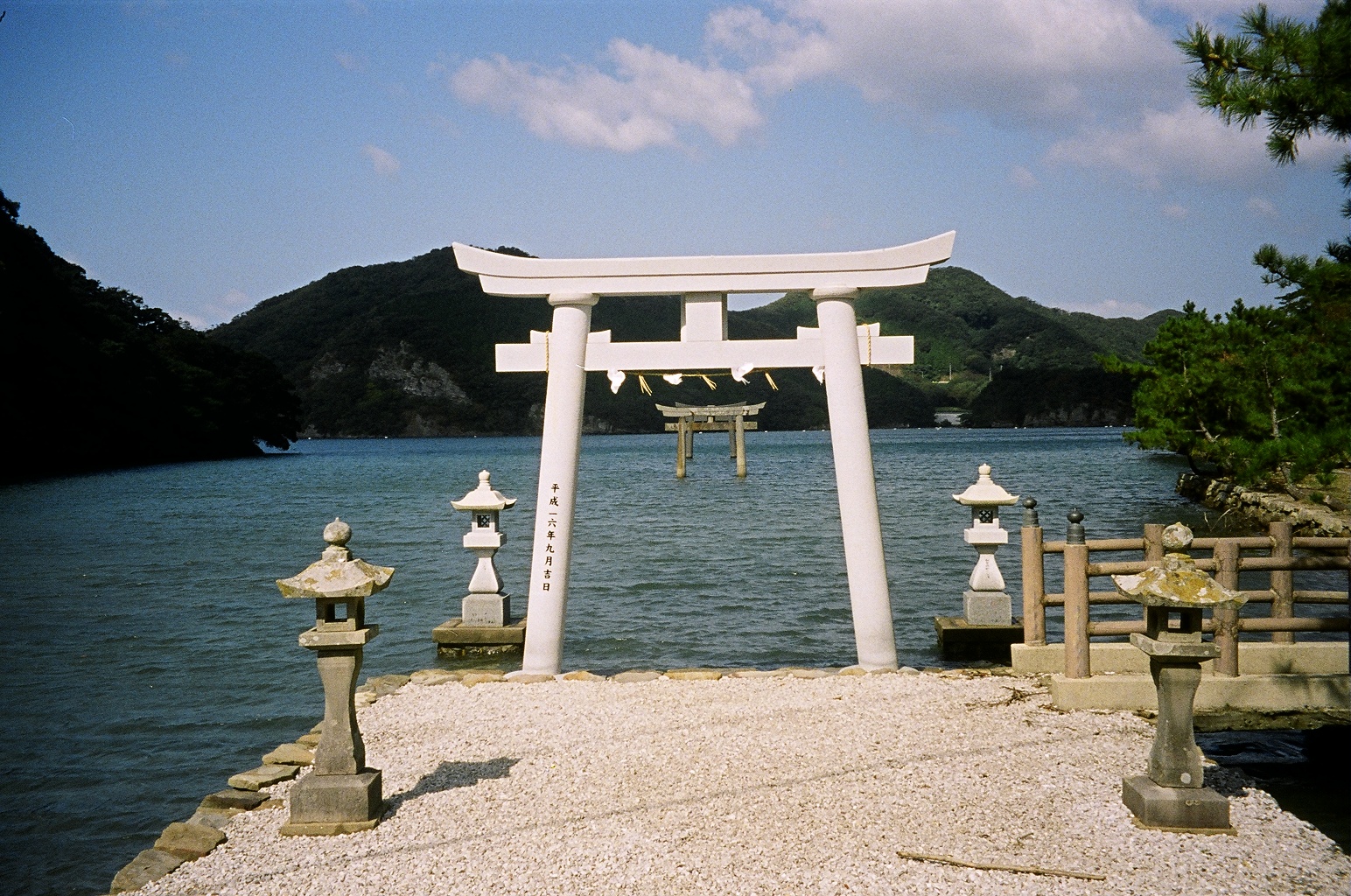 対馬 和多都美神社の実写写真。訪問前のイメージ確認用。