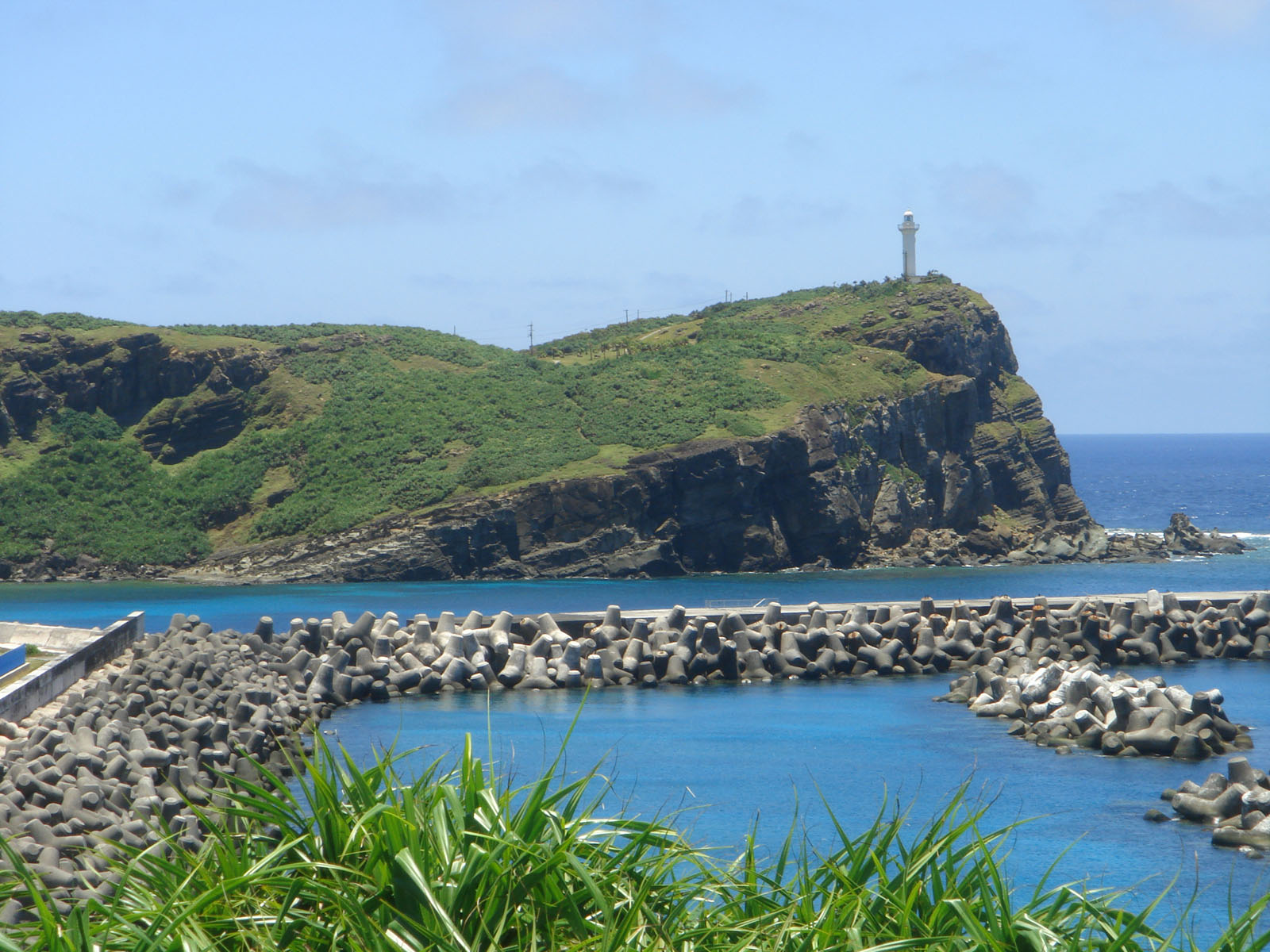 与那国島 西崎の実写写真。訪問前のイメージ確認用。